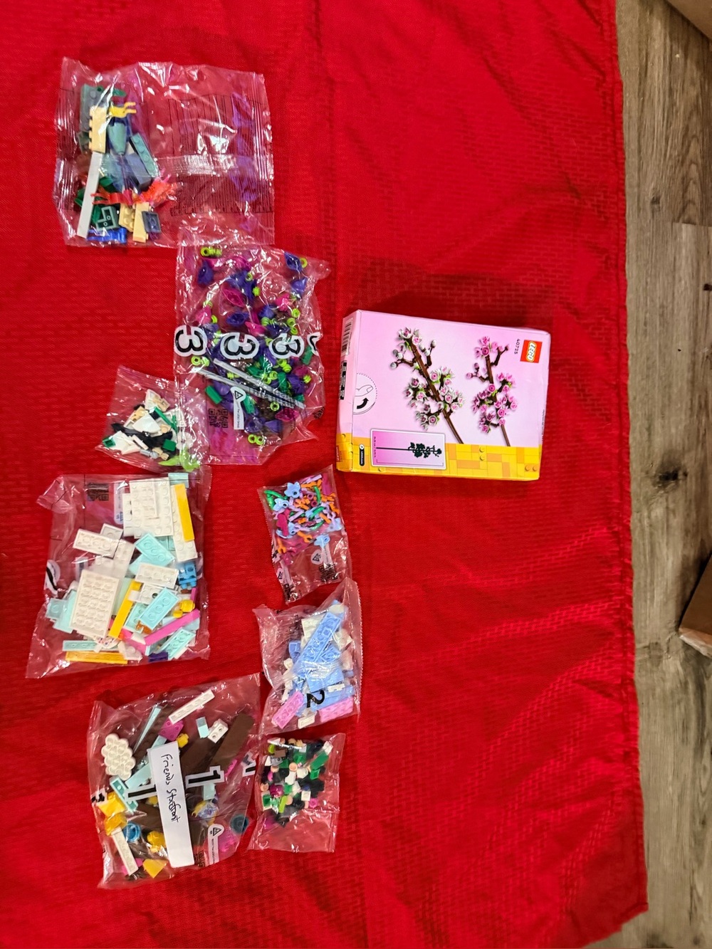 Lot of new Legos in bags